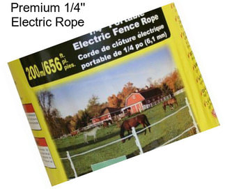 Premium 1/4\'\' Electric Rope