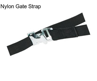 Nylon Gate Strap