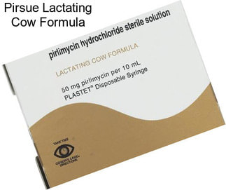 Pirsue Lactating Cow Formula