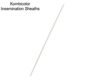 Kombicolor Insemination Sheaths