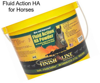 Fluid Action HA for Horses