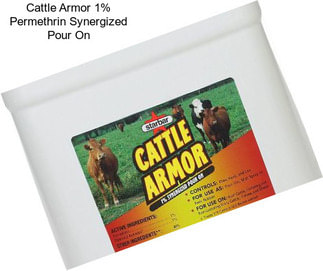 Cattle Armor 1% Permethrin Synergized Pour On