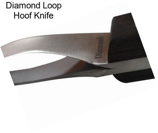 Diamond Loop Hoof Knife