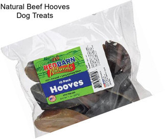 Natural Beef Hooves Dog Treats