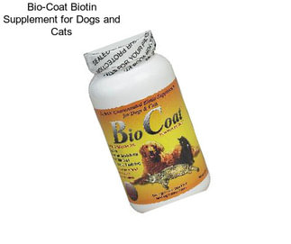 Bio-Coat Biotin Supplement for Dogs and Cats