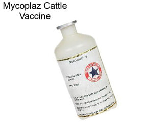 Mycoplaz Cattle Vaccine