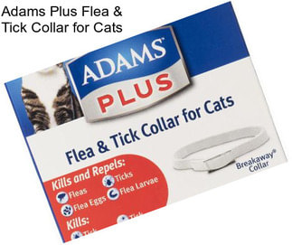 Adams Plus Flea & Tick Collar for Cats