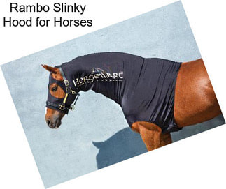 Rambo Slinky Hood for Horses