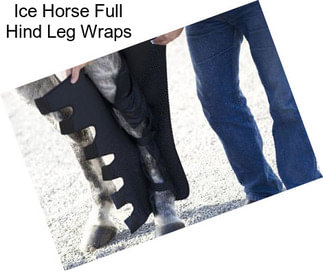 Ice Horse Full Hind Leg Wraps