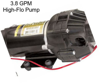 3.8 GPM High-Flo Pump