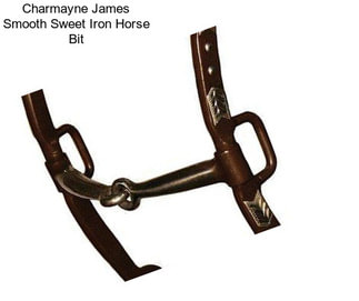 Charmayne James Smooth Sweet Iron Horse Bit