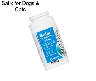 Salix for Dogs & Cats