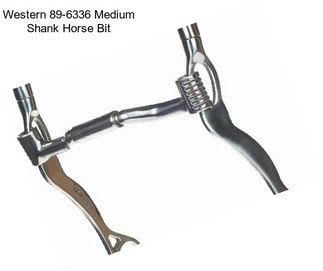 Western 89-6336 Medium Shank Horse Bit