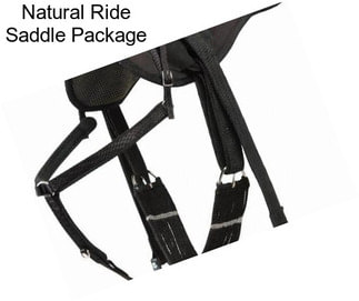 Natural Ride Saddle Package