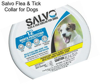 Salvo Flea & Tick Collar for Dogs