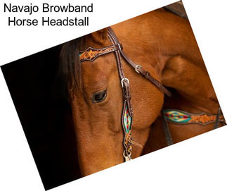 Navajo Browband Horse Headstall