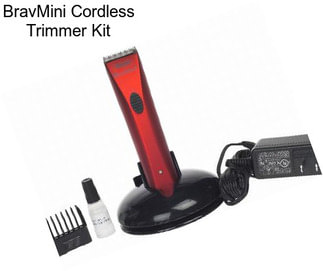 BravMini Cordless Trimmer Kit