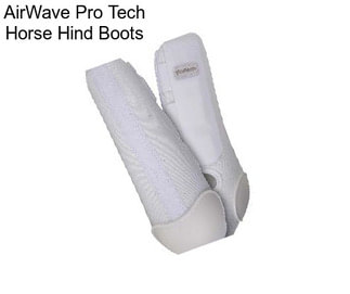 AirWave Pro Tech Horse Hind Boots