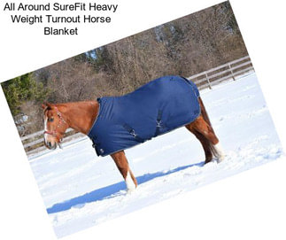 All Around SureFit Heavy Weight Turnout Horse Blanket