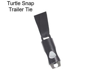 Turtle Snap Trailer Tie