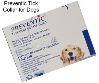 Preventic Tick Collar for Dogs