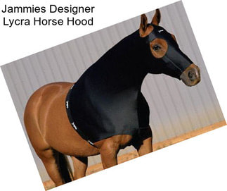 Jammies Designer Lycra Horse Hood