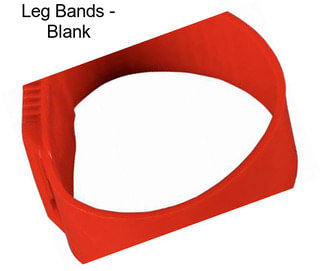 Leg Bands - Blank