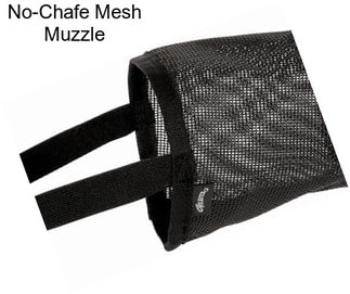 No-Chafe Mesh Muzzle