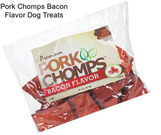 Pork Chomps Bacon Flavor Dog Treats