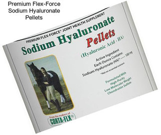 Premium Flex-Force Sodium Hyaluronate Pellets