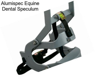 Alumispec Equine Dental Speculum