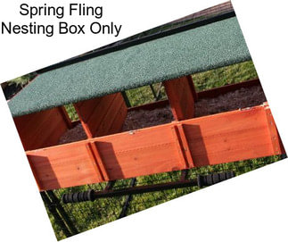 Spring Fling Nesting Box Only