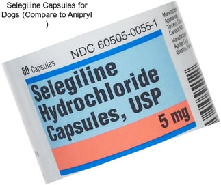 Selegiline Capsules for Dogs (Compare to Anipryl )