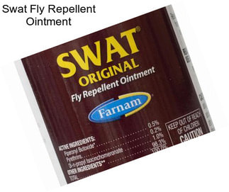 Swat Fly Repellent Ointment