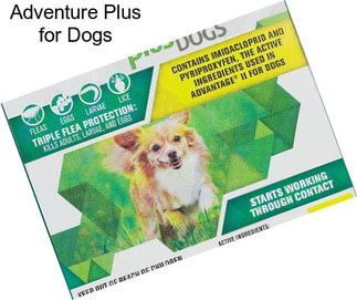 Adventure Plus for Dogs