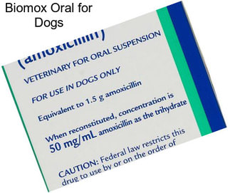 Biomox Oral for Dogs