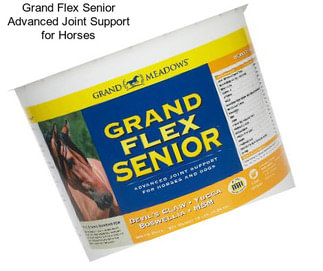 Grand Flex Senior Advanced Joint Support for Horses