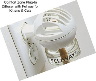 Comfort Zone Plug-In Diffuser with Feliway for Kittens & Cats