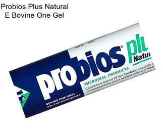 Probios Plus Natural E Bovine One Gel