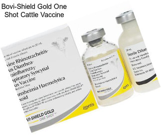 Bovi-Shield Gold One Shot Cattle Vaccine