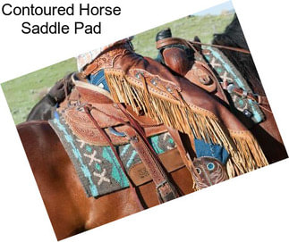 Contoured Horse Saddle Pad