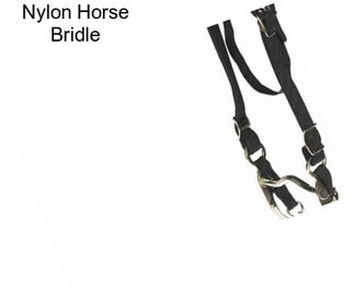 Nylon Horse Bridle