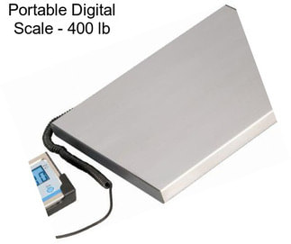 Portable Digital Scale - 400 lb