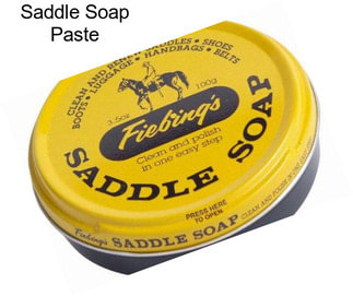 Saddle Soap Paste