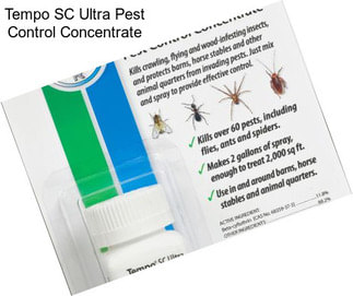 Tempo SC Ultra Pest Control Concentrate