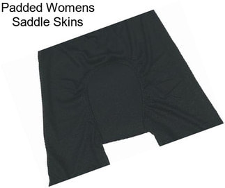 Padded Womens Saddle Skins