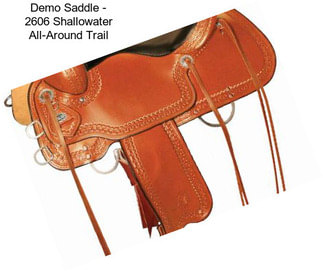 Demo Saddle - 2606 Shallowater All-Around Trail