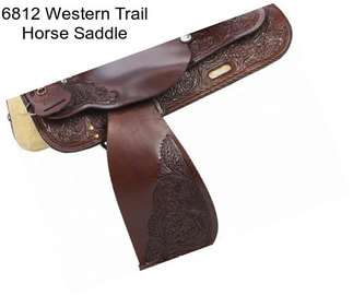 6812 Western Trail Horse Saddle