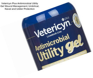 Vetericyn Plus Antimicrobial Utility Gel Wound Management, Umbilical, Naval and Udder Protection