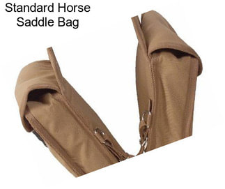 Standard Horse Saddle Bag